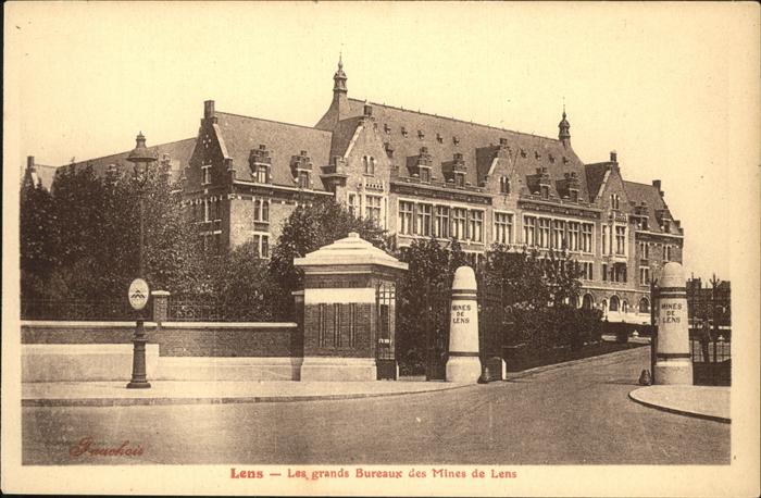 Lens Pas-de-Calais Grands Bureaux des Mines de Lens