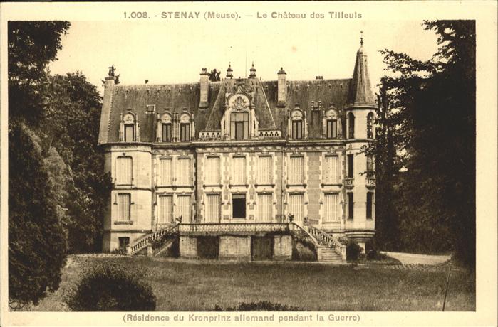 Stenay Chateau des Tilleuls