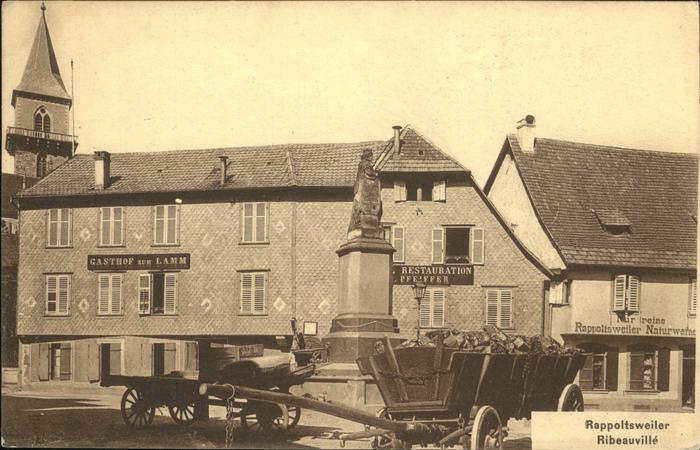 Ribeauville Haut Rhin Elsass Sinnplatz