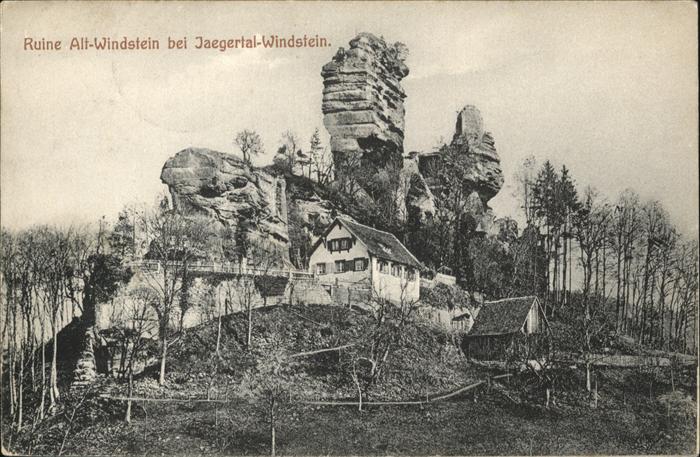 Niedersoultzbach Ruine Alt-Windstein
Jaegertal-Windstei