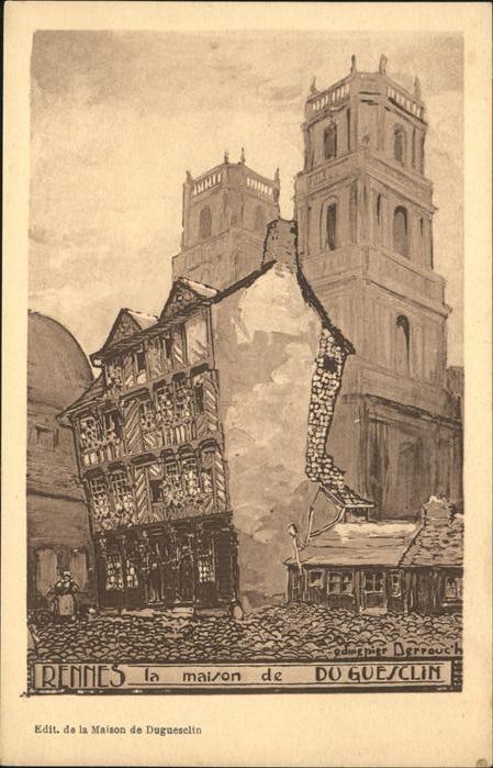 Rennes Ille-et-Vilaine Maison de Duguesclin