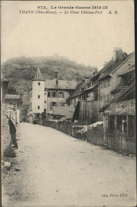 Thann Haut Rhin Elsass Le Virus Chateau-Fort