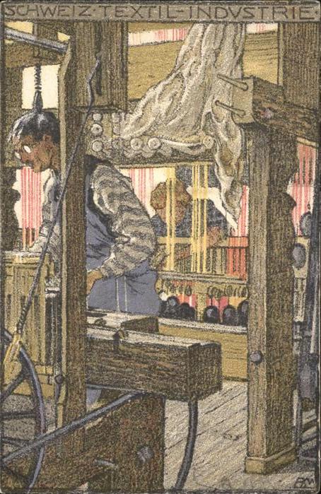 Landesausstellung Bern 1914 Textil Industrie