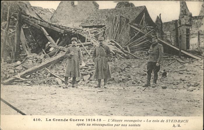 Elsass Steinach Soldaten