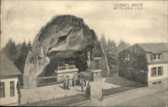 Wettolsheim Lourdes Grotte