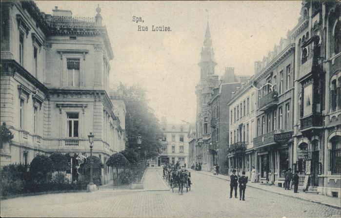Spa Liege Rue Louise Kutsche