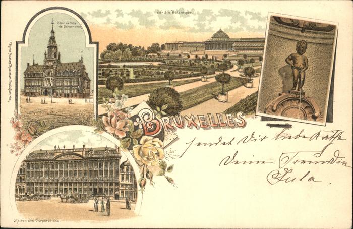 Bruxelles Bruessel Hotel de Ville