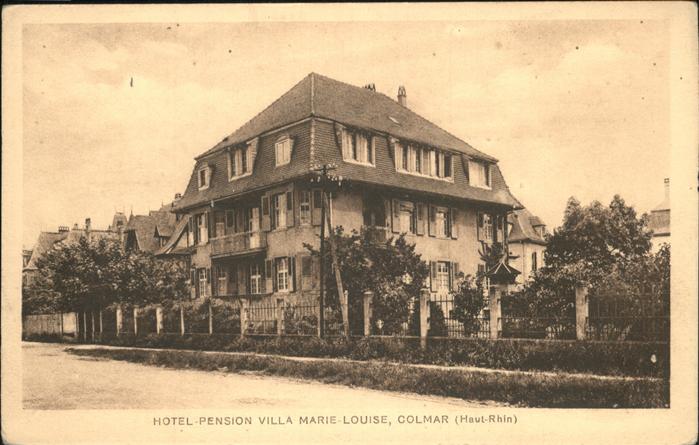Colmar Haut Rhin Elsass Hotel Pension Villa Marie Louise