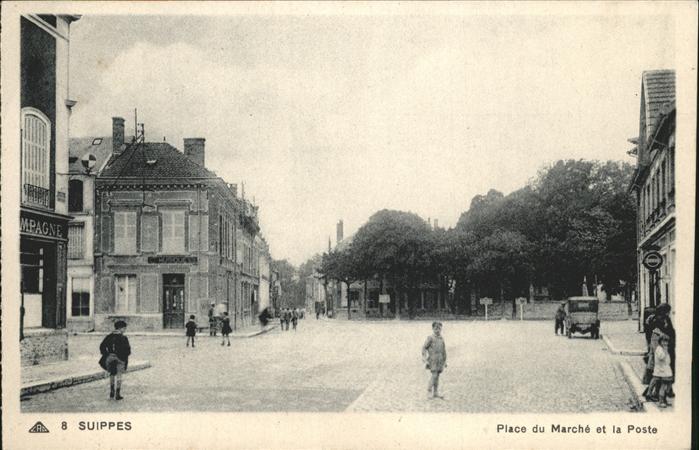 Suippes Place Marche Poste