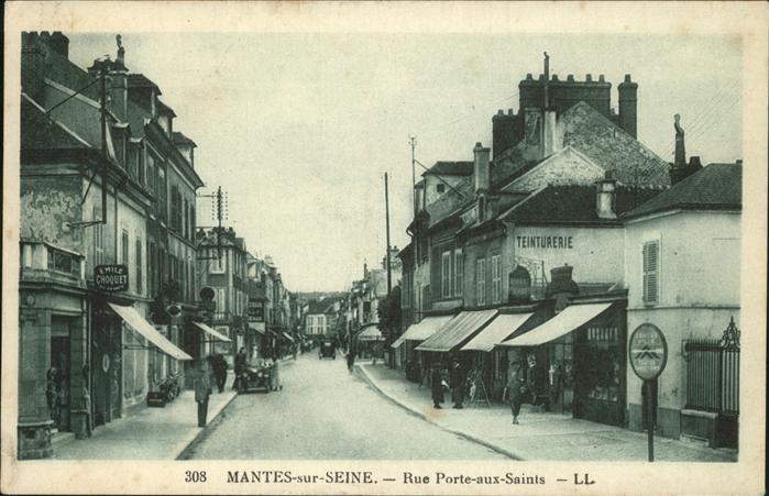 Mantes-sur-Seine Rue Porte aux Saints