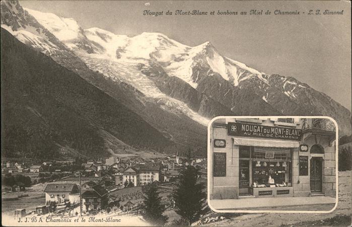 Chamonix Nougat Mont Blanc