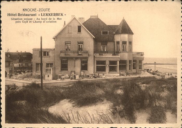 Knocke Hotel Restaurant Lekkerbek