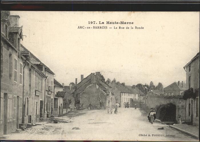 Arc-en-Barrois Rue Bonde