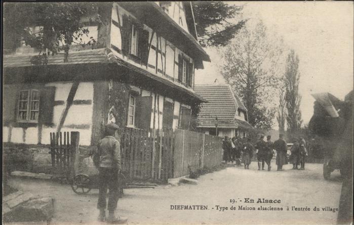 Diefmatten Type de Alsacienne