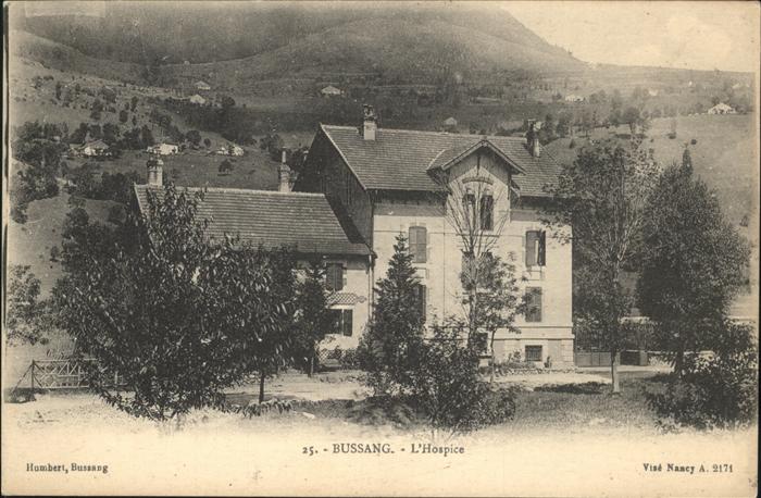 Bussang Vosges Hospice