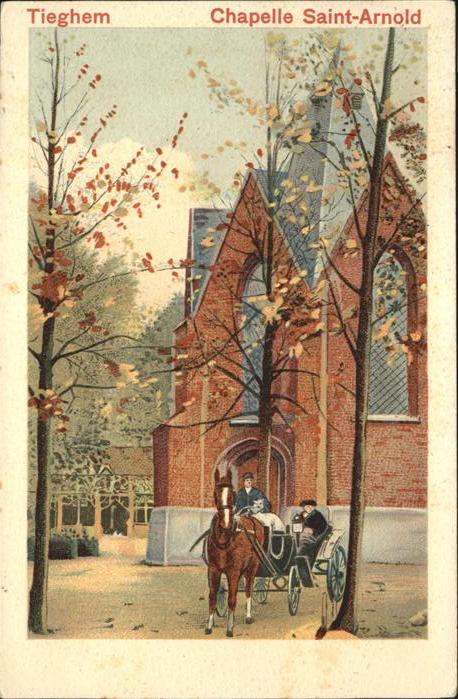 Tieghem Chapelle Saint Arnold Kutsche