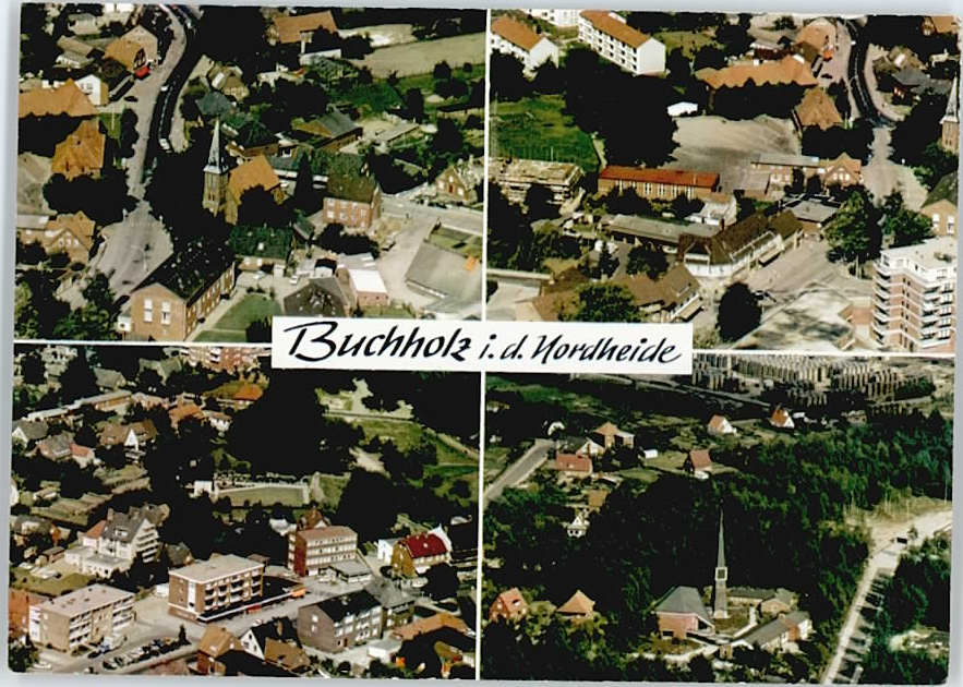 Buchholz Nordheide Luftaufnahme