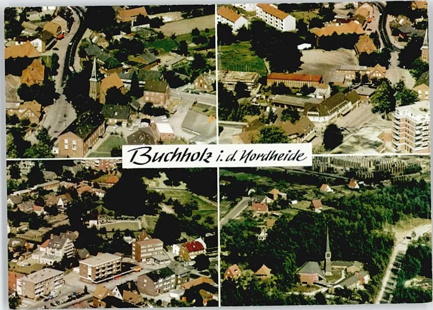 Buchholz Nordheide Luftaufnahme