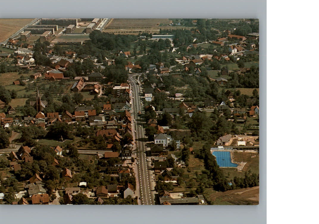 Tostedt Fligeraufnahme Schwimmbad