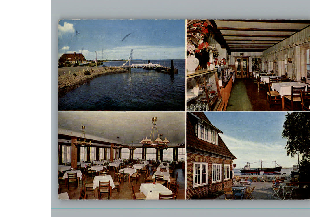 Stadersand Gaststaette Elbkarte