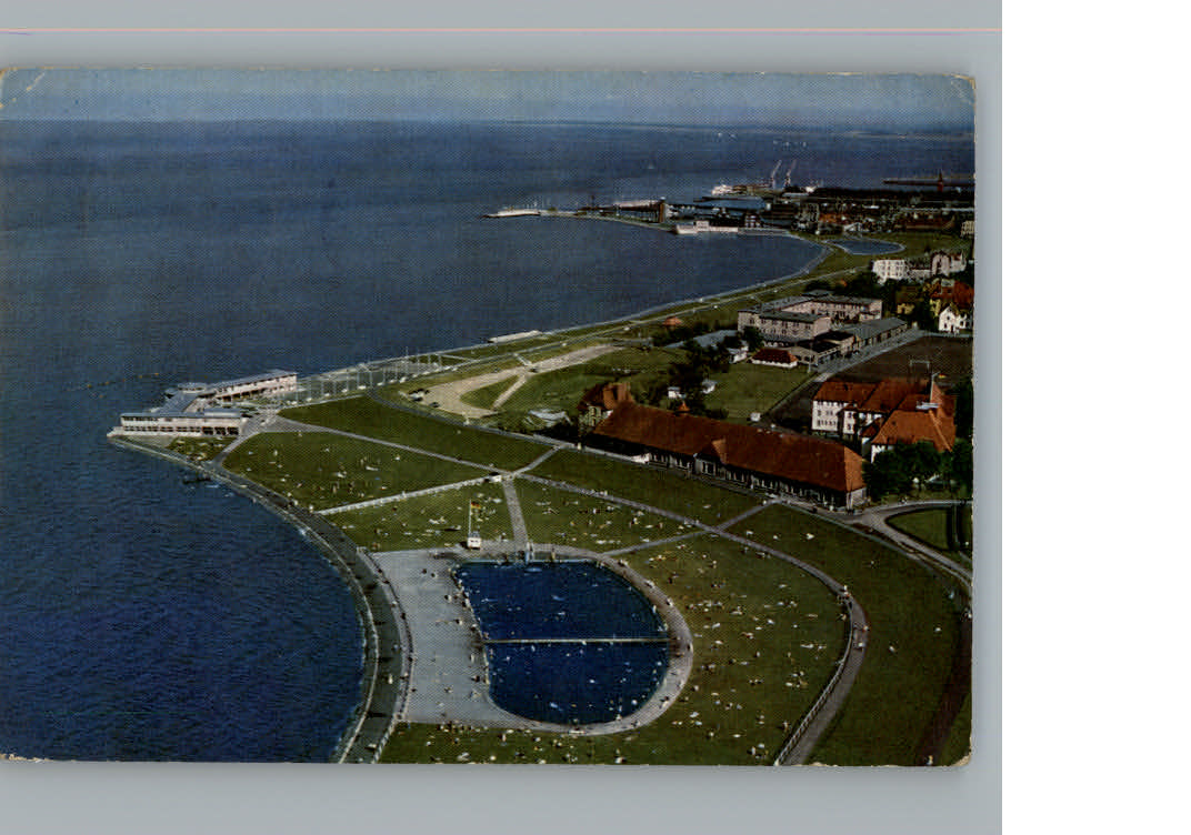 Cuxhaven Nordseebad Fliegeraufnahme