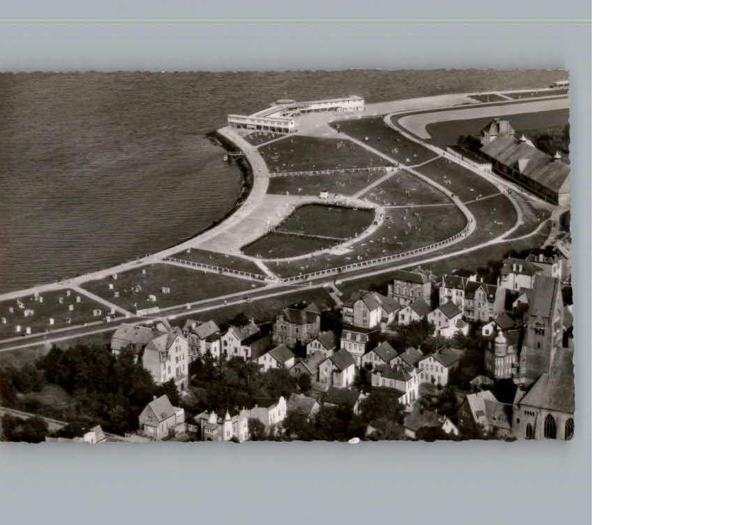 Cuxhaven Nordseebad Fliegeraufnahme