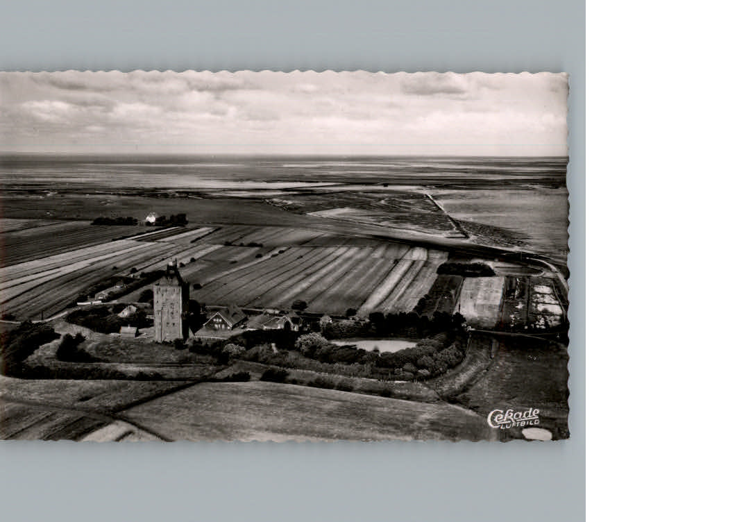 Cuxhaven Nordseebad Fliegeraufnahme