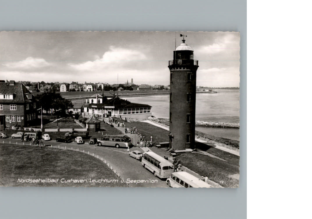 Cuxhaven Nordseebad Leuchtturm