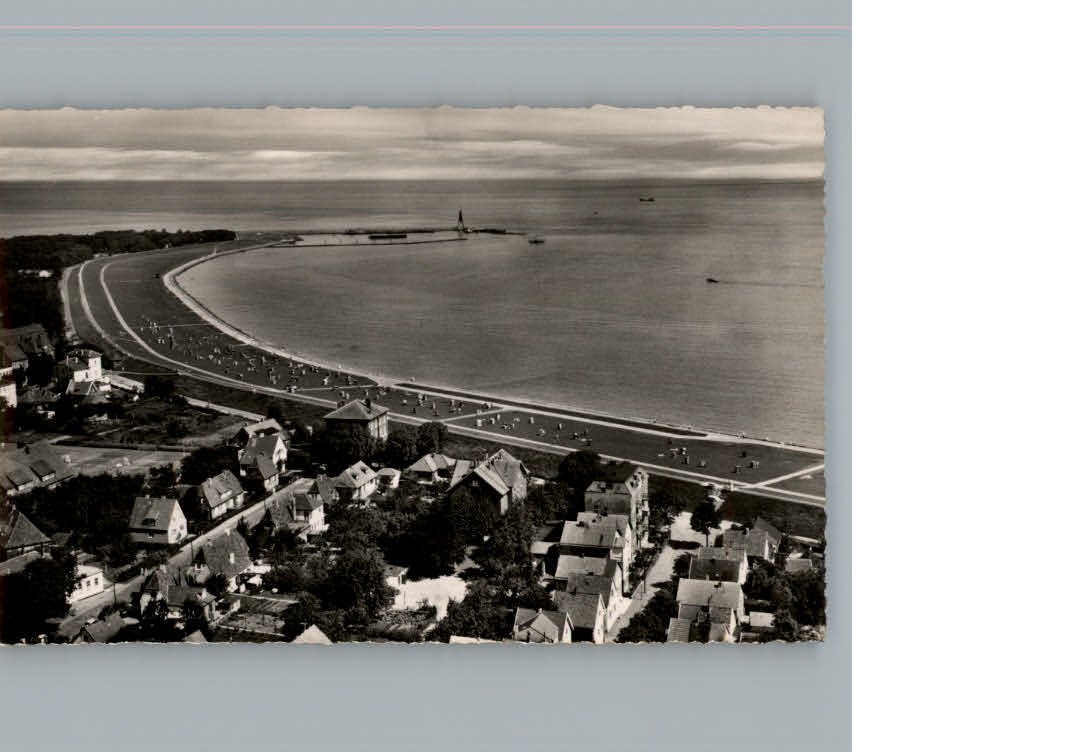 Cuxhaven Nordseebad Fliegeraufnahme