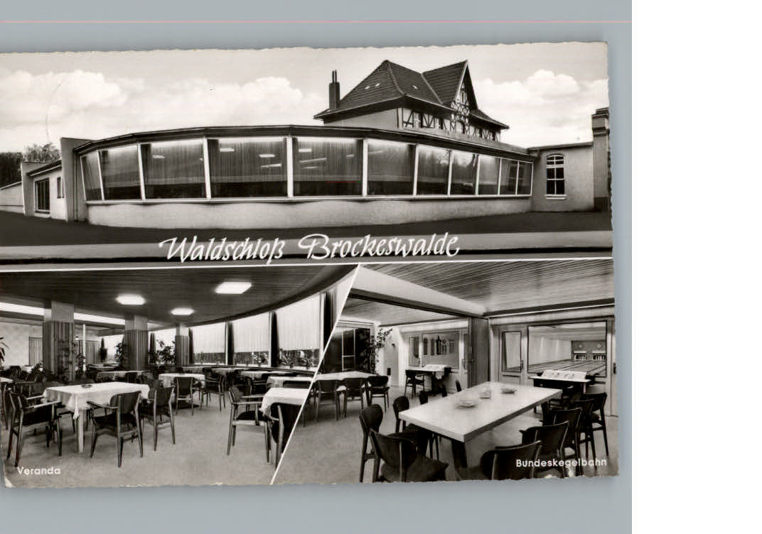 Cuxhaven Nordseebad Waldschloss Brockeswalde