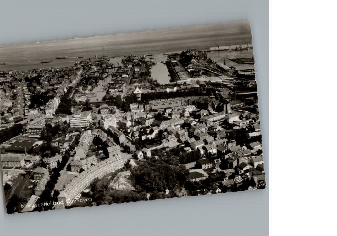 Cuxhaven Nordseebad Fliegeraufnahme