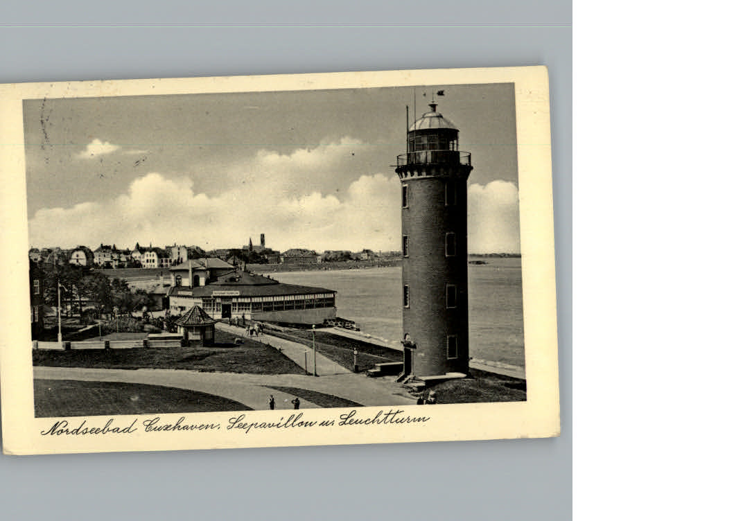 Cuxhaven Nordseebad Leuchtturm