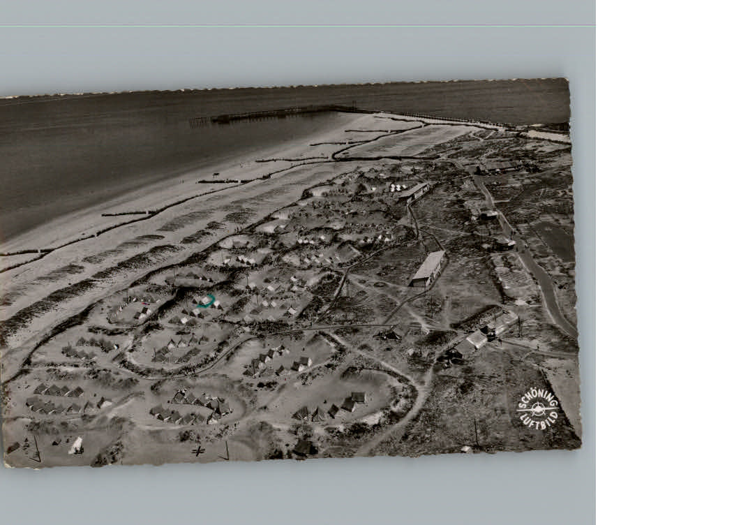 Cuxhaven Nordseebad Fliegeraufnahme