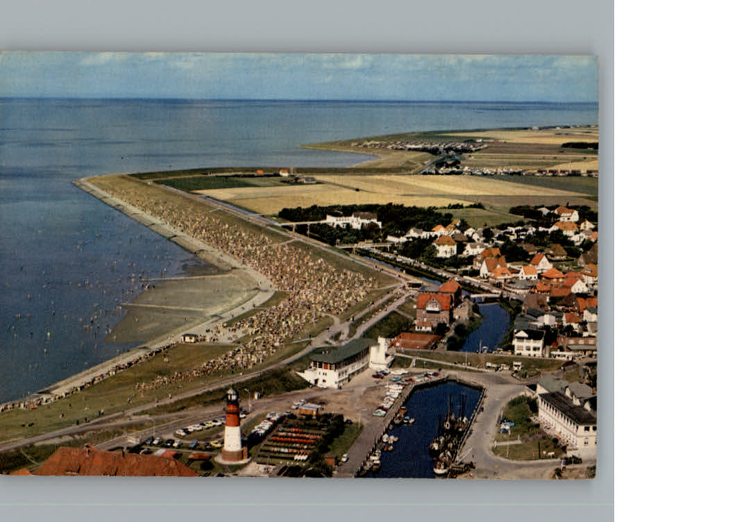 Buesum Nordseebad Fliegeraufnahme