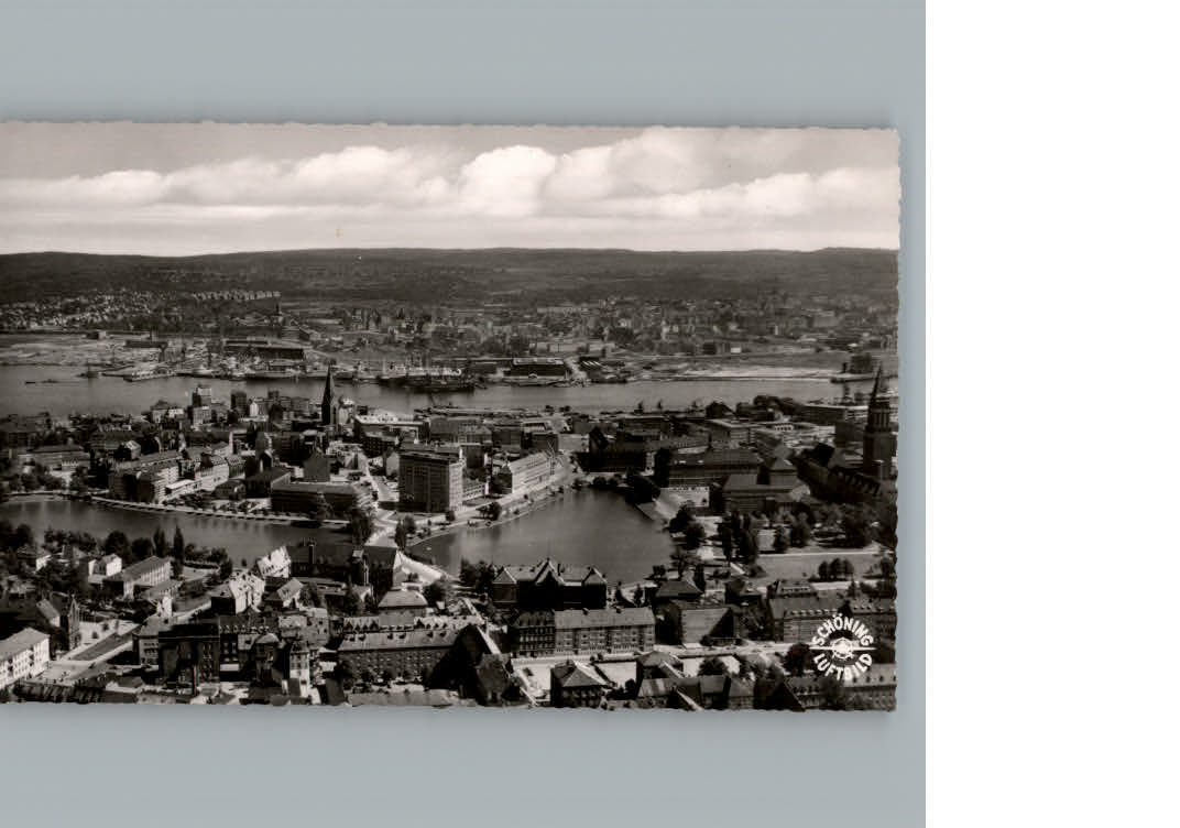 Kiel Ostsee Fliegeraufnahme