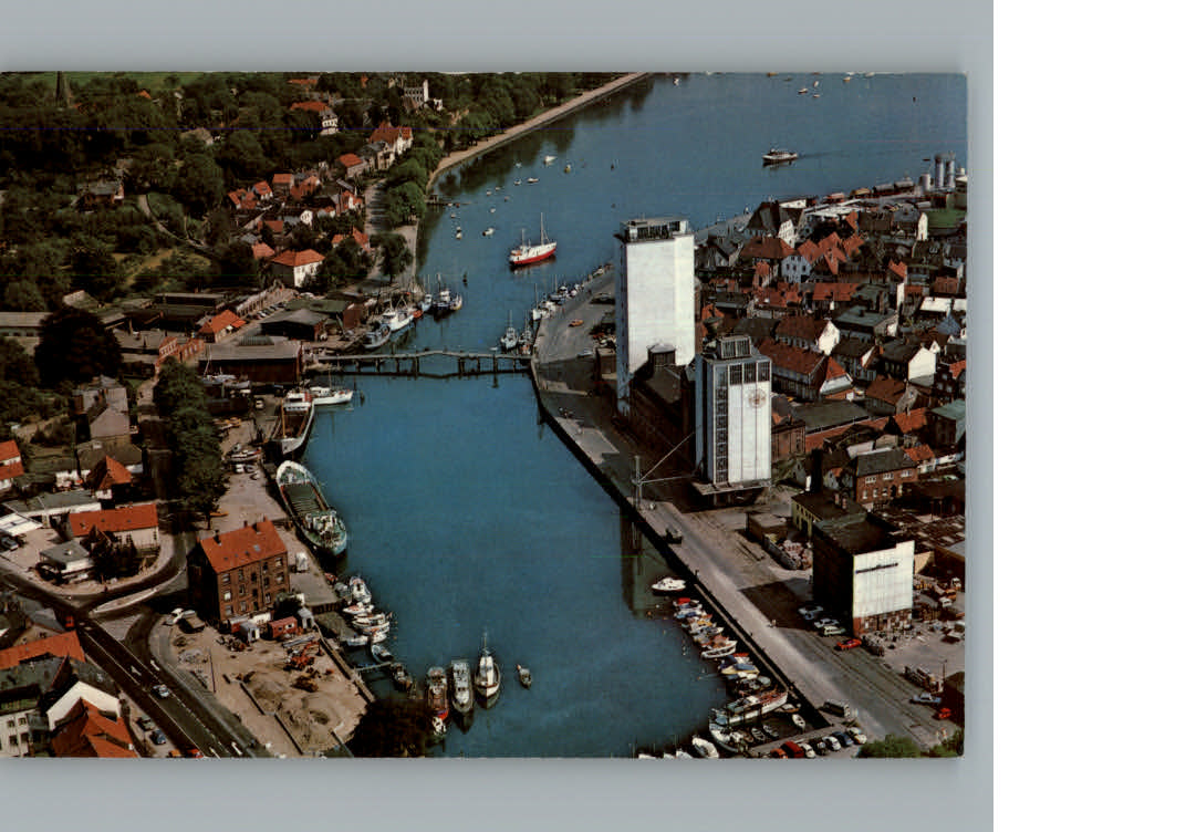 Eckernfoerde Fliegeraufnahme