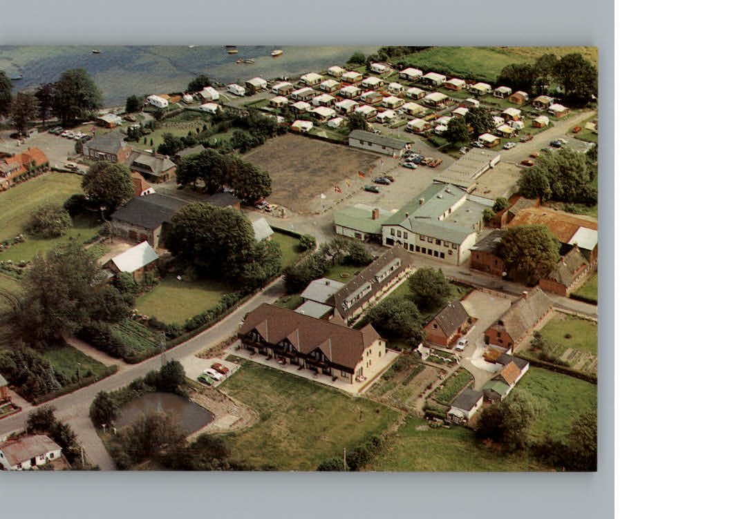 Neukirchen Quern Fliegeraufnahme Strandhotel Ernst