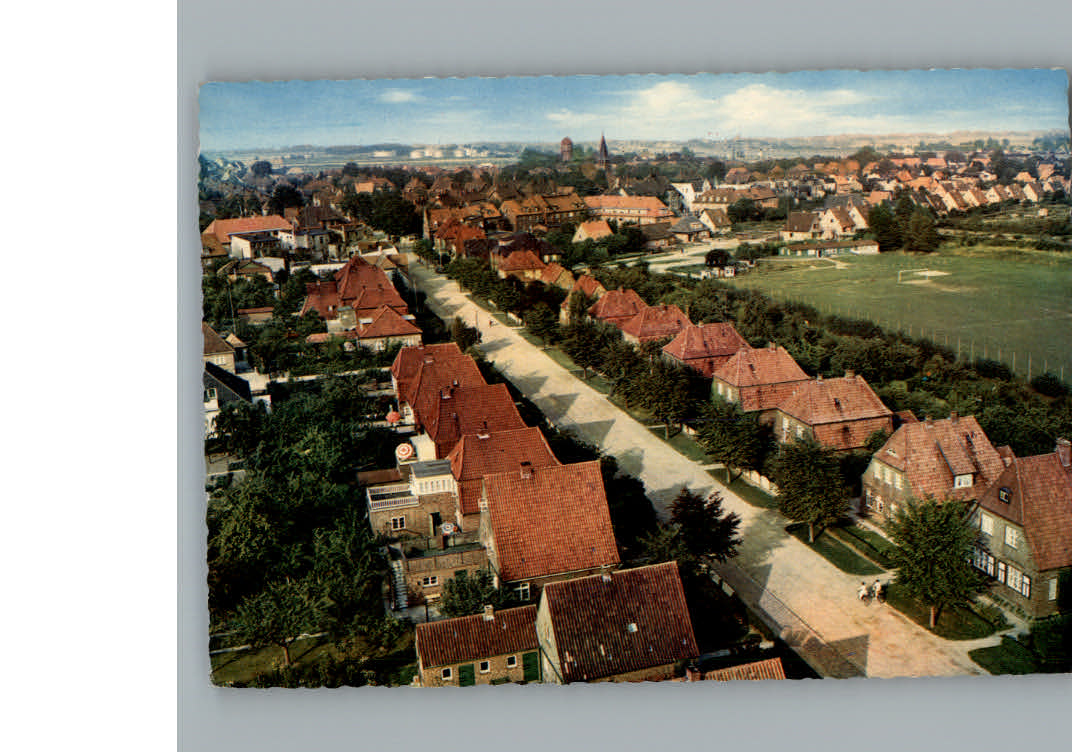 Brunsbuettelkoog Fliegeraufnahme