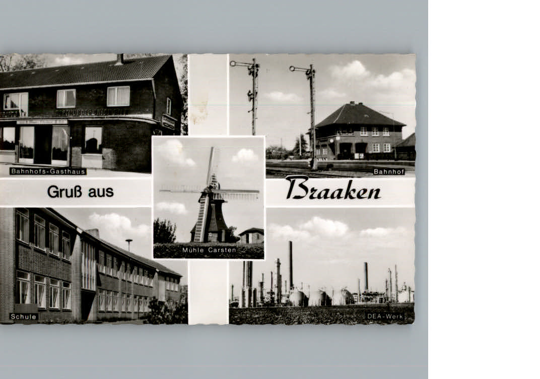 Braaken Bahnhof Windmuehle, Dea-Werk