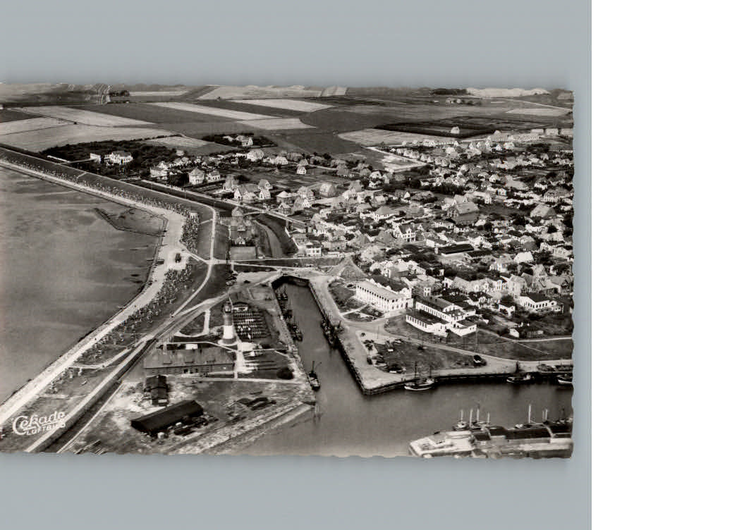 Buesum Nordseebad Fliegeraufnahme