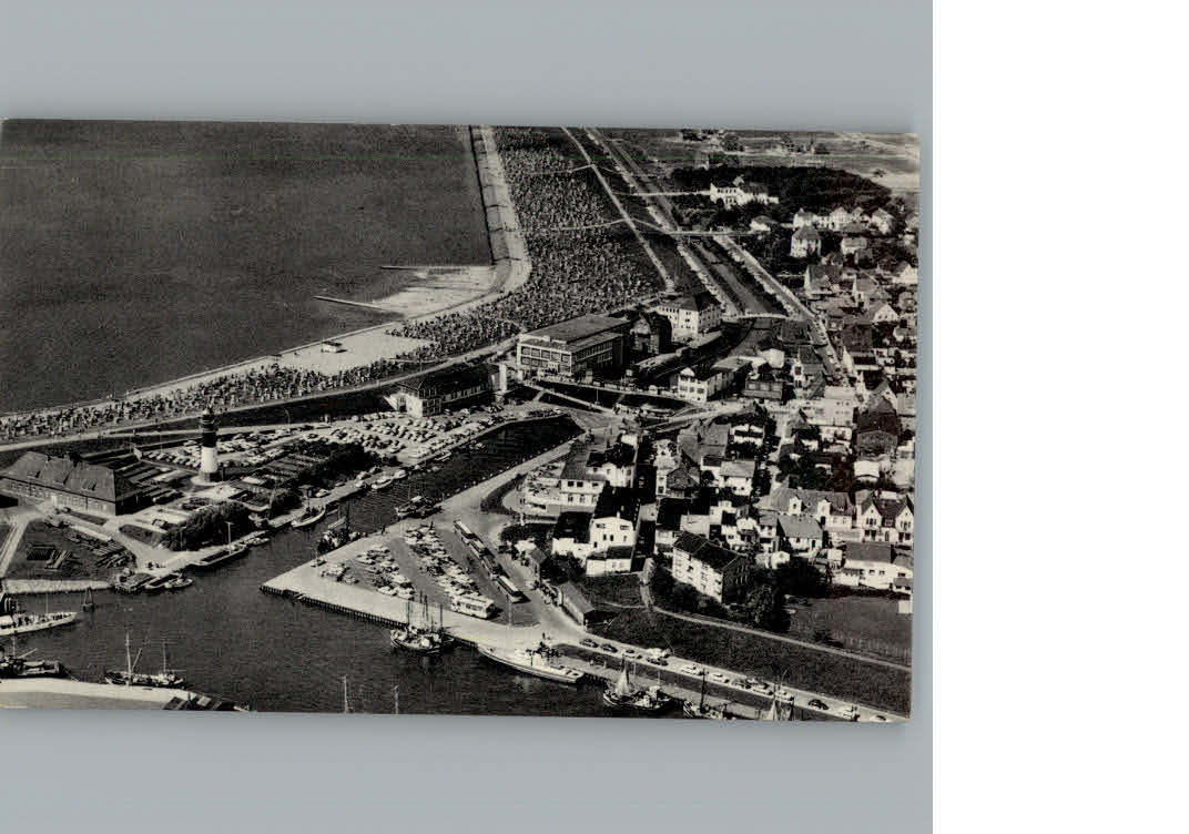 Buesum Nordseebad Fliegeraufnahme