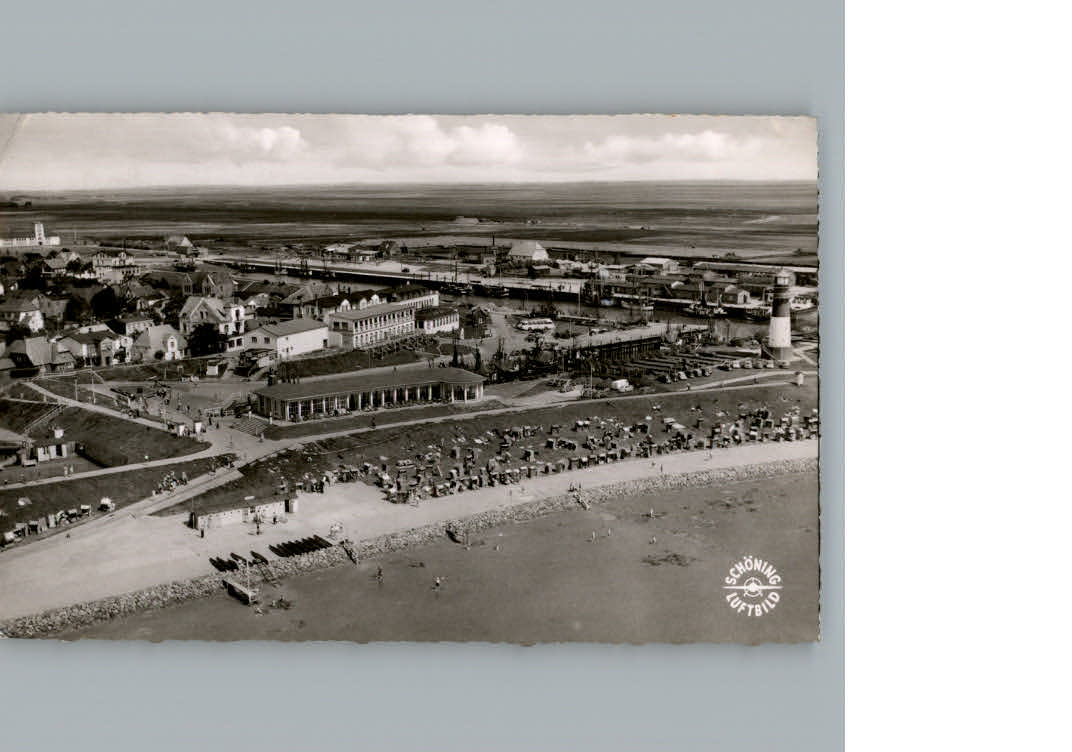 Buesum Nordseebad Fliegeraufnahme