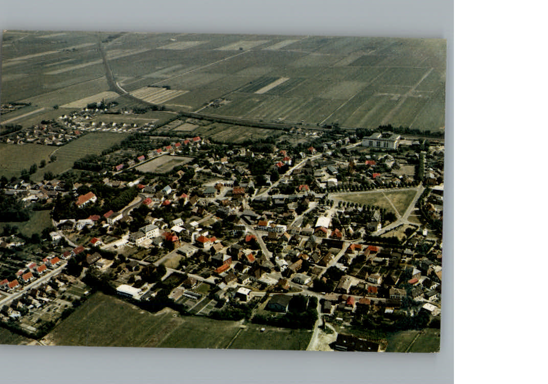 Lunden Holstein Fliegeraufnahme