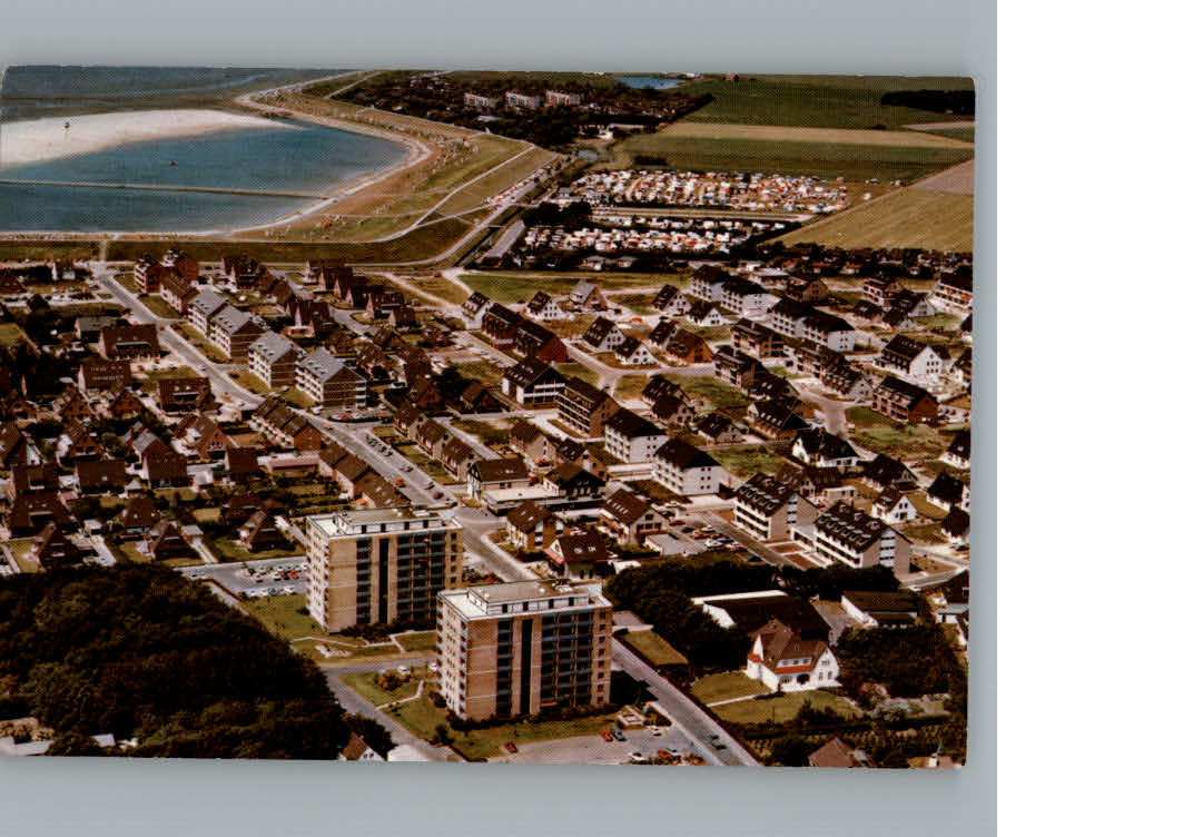 Buesum Nordseebad Fliegeraufnahme