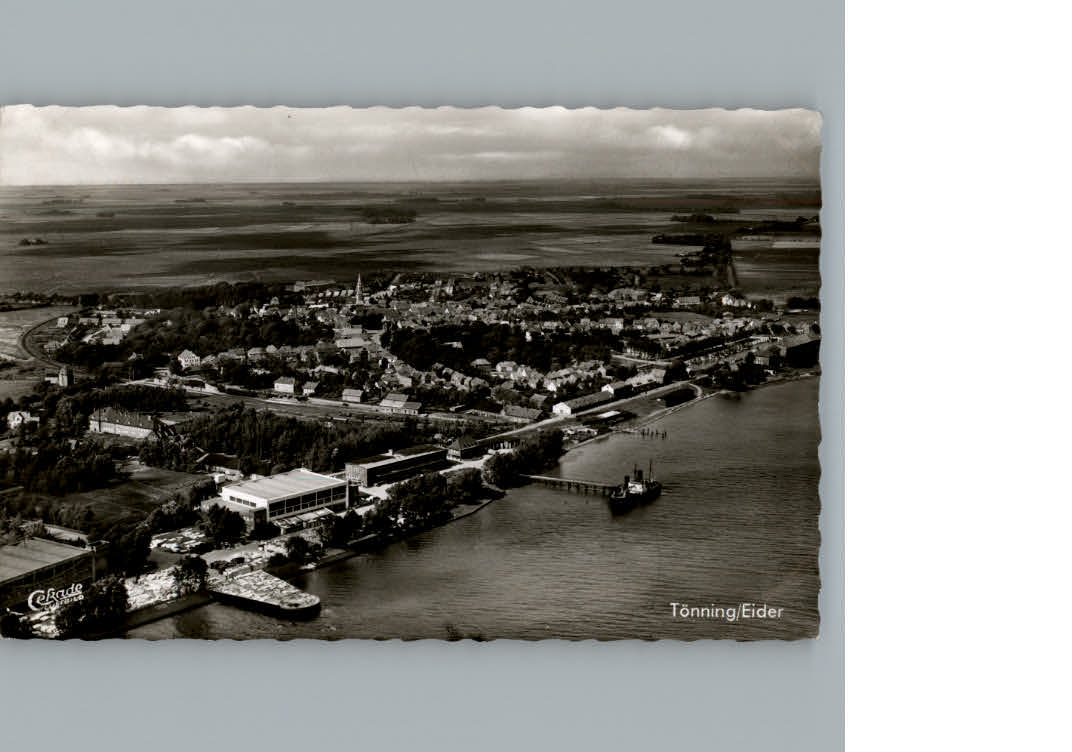 Toenning Fliegeraufnahme