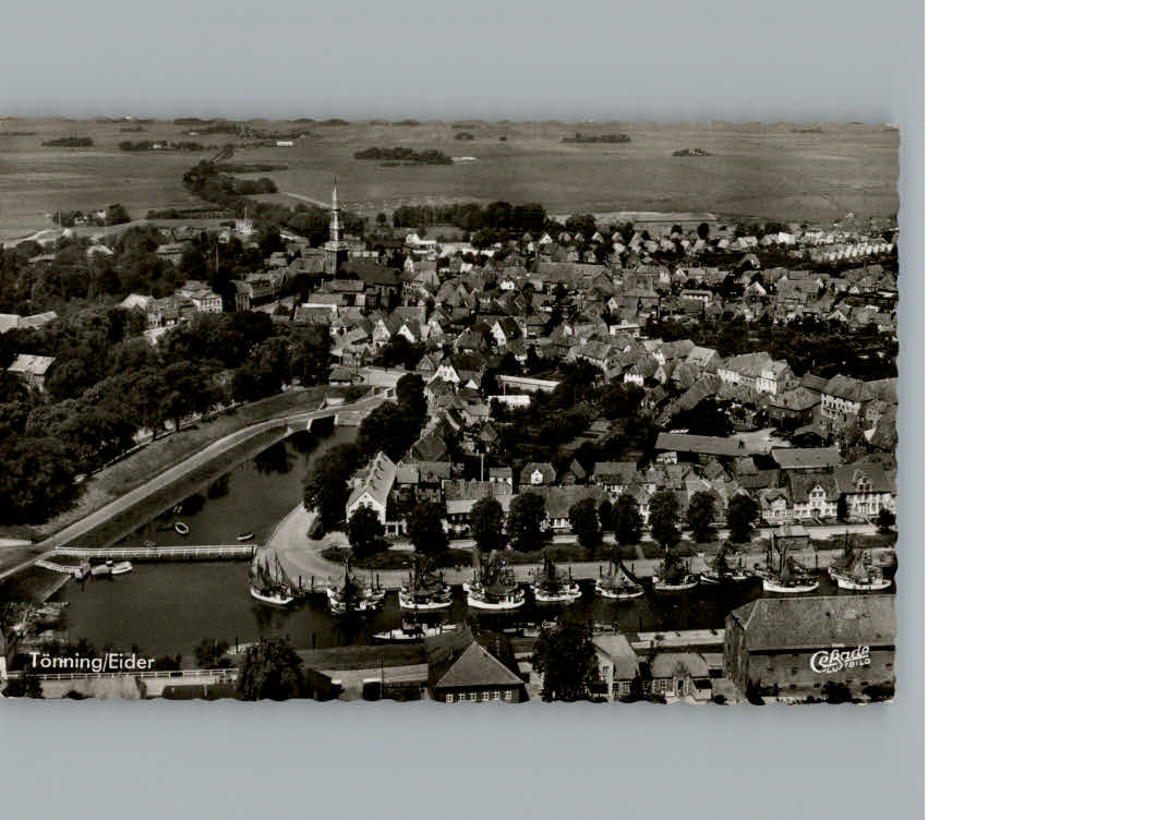 Toenning Fliegeraufnahme