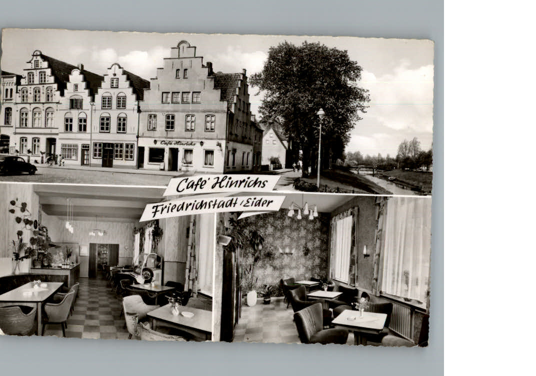 Friedrichstadt Eider Cafe Hinrichs