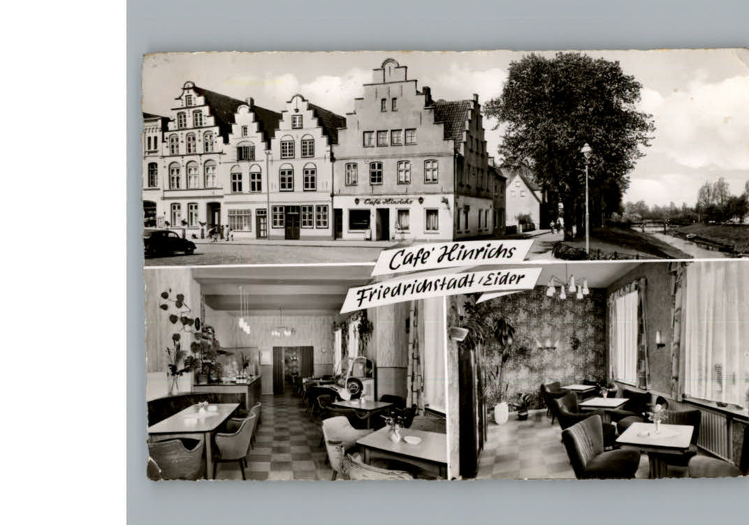 Friedrichstadt Eider Cafe Hinrichs