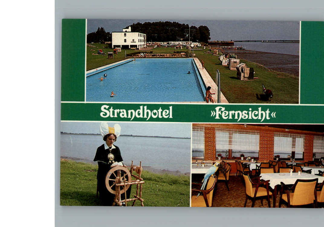 Toenning Schwimmbad Strandhotel Fernsicht
