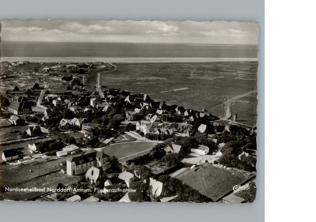 Norddorf Amrum Fliegeraufnahme